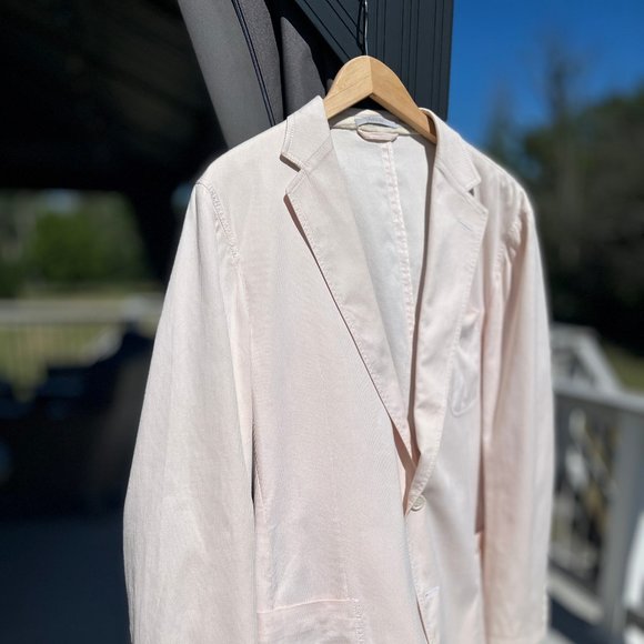 Pale Pink Sports Jacket - Ermenegildo Zegna - Picture 1 of 15